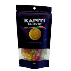 Gummies Lollies: CANDY KISSES Sugar Free Candy Kisses 100g