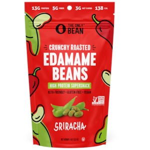 Crunchy Roasted Edamame Beans 113g- Sriracha