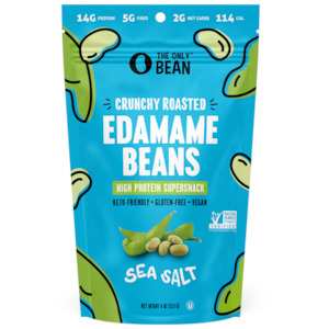 Crunchy Roasted Edamame Beans 113g- Sea Salt