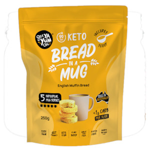 Bread Wraps: 5 X Mug Mix VALUE PACK (with scoop!) ENGLISH MUFFIN 250gm