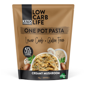 Rice Pasta: One Pot Pasta CREAMY MUSHROOM- 90g