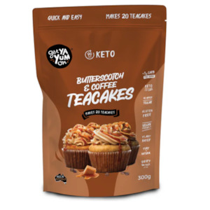 Baking Mixes: 5 Pack BUTTERSCOTCH & COFFEE TEACAKES 300gm