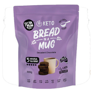 5 X Mug Mix VALUE PACK (with scoop!) DECADENT CHOCOLATE 300gm