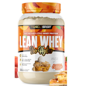 Musclesport Lean Whey Iso Peach Cobble 907g