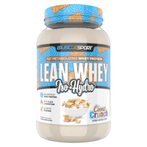 Musclesport Lean Whey Iso Hydro Cinnamon Crunch 907G