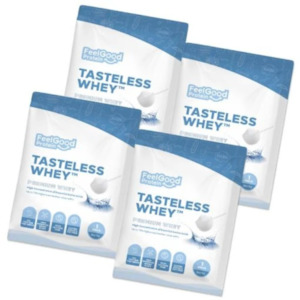 Protein Powder: Tasteless Whey- Sample pack (4 samples)