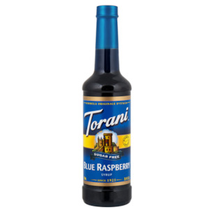 Torani: Sugar Free Blue Raspberry Syrup