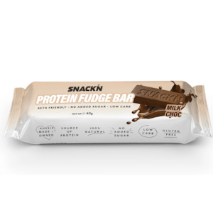 Snackn: Milk Chocolate Fudge 40g