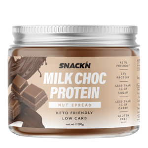 Snackn: Milk Choc Protein Nut Spread - 285g