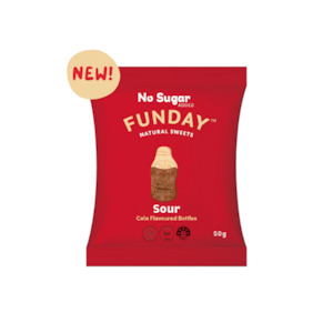 Funday: Sour Cola Bottles 50g