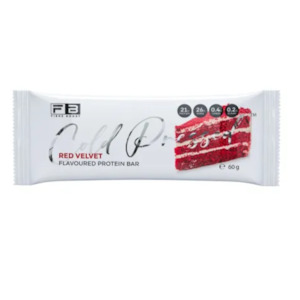 Fibre Boost Single: FIBRE BOOST Red Velvet Flavour 60g Cold Pressed Protein Bar -