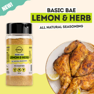 Mingle Seasoning: LEMON & HERB LARGE BOTTLE