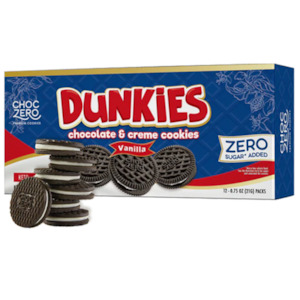 Cookies: CHOCOLATE ChocZero Dunkies Sandwich Cookies
