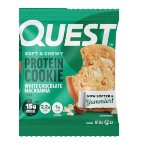 Quest Nutrition White Chocolate Macadamia Protein Cookie