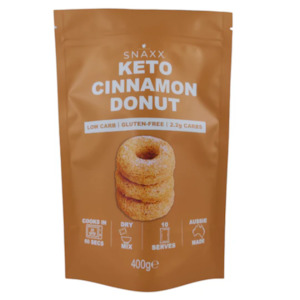 Baking Mixes: Keto Cinnamon Donut - 400g- 10 serve