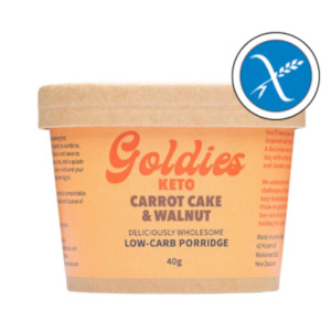 Carrot Cake & Walnut Keto Porridge