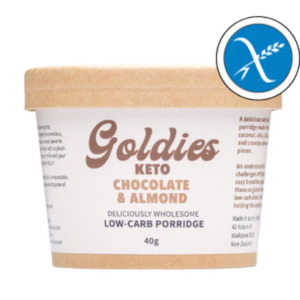 Nz Made: Chocolate & Almond Keto Porridge 40g
