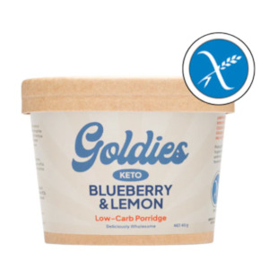Nz Made: Blueberry & Lemon Keto Porridge 40g