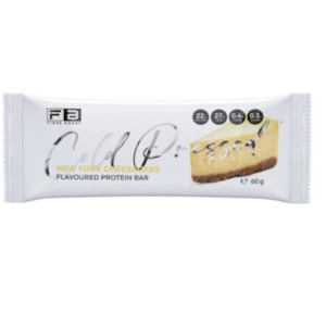FIBRE BOOST NEW YORK CHEESECAKE 60g Cold Pressed Protein Bar -