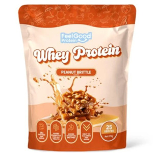 Whey Protein- PEANUT BRITTLE- 25 Serve