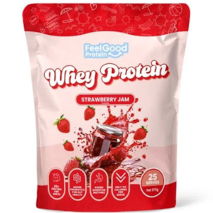 Low Calorie: Whey Protein STRAWBERRY JAM- 25 Serve