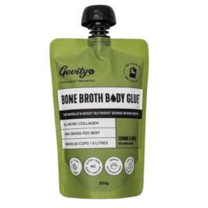 Body Glue Lemon & Herb 200gm Pouch