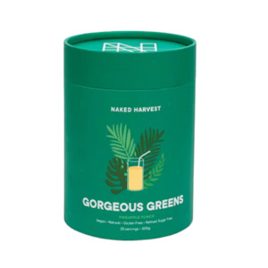 Nu Harvest Gorgeous Greens Pineapple 300g