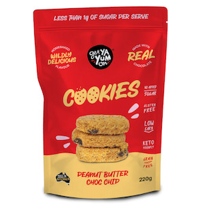 BIGGER Cookies Peanut Butter Choc Chip 220g