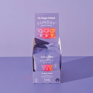 Vegan: Fruity Flavoured Gummy Koalas 50g x 12 Bags box bundle