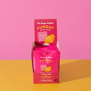 Vegan: Fruity Chews 45g x 12 Bags in a box bundle