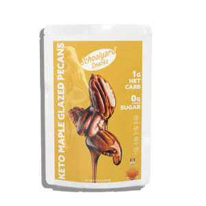 Vegan: Keto Maple Candied Pecans 170g