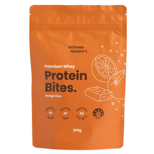 Nz Made: Orange Choc Whey Protein Bites 300g