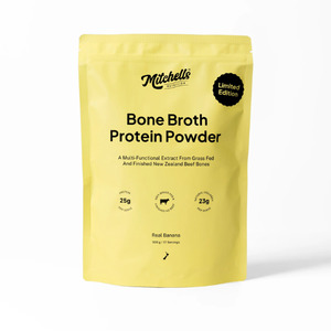 Nz Made: Bone Broth Protein Powder | Real Banana 500g