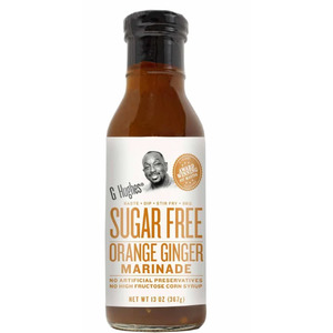 G. Hughes Sugar Free Marinade - ORANGE GINGER 340ml