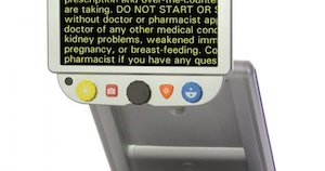 Lightweight & portable desktop video magnifier 