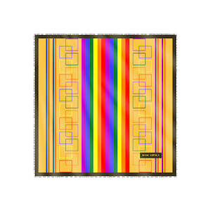 Accessories: Rainbow Pride Omnia Luxe Bandana