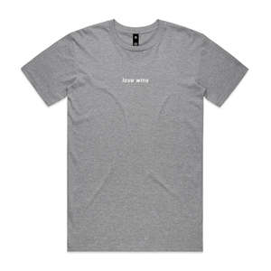 Grow Slow Club Tshirt Collection: Bespoke Tshirt in Grey LRG