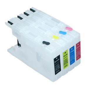Refillable Ink Cartridges Refill Ink: Refillable Ink Cartridges 4 Brother LC73 LC77XL