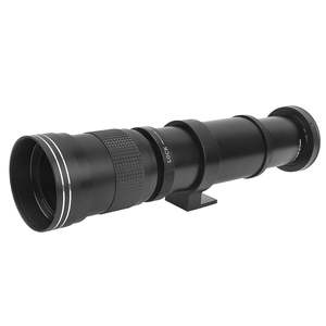 Camera Mounts: 420‑800mm F8.3 Telephoto Zoom Lens Telescope for Canon EF-S Mount Camera+T2Mount
