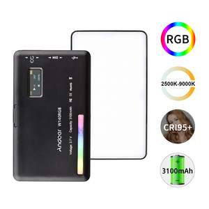 Flashes Lightings: W140 RGB LED Video Light Rechargeable Photography Fill Light