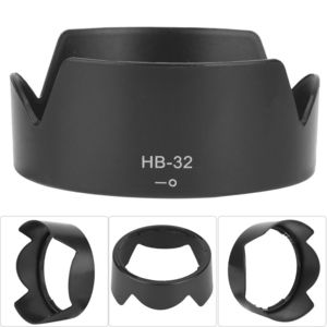 Lens Filters: Lens Hood For Nikon HB-32 DX AF-S 18-70mm 18-105mm 18-135mm 18-140mm ED Bayonet