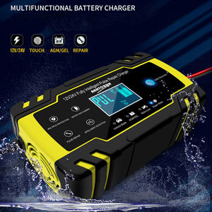 Motors Accessories: Car Battery Charger 12/24V 8A Touch Screen Pulse Repair LCD Battery Charger