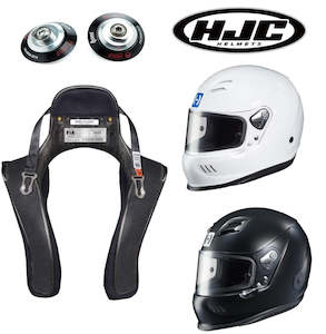 Hjc Helmets: COMBO DEAL HJC HELMET, HANS AND POSTS