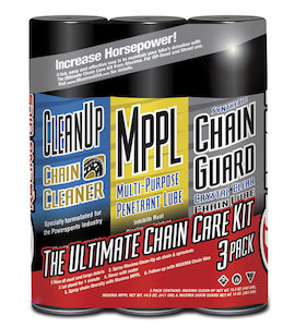 Maxima Race Oils: Maxima Chain Care Combo Kit featuring Syn Chain Guard - Increase Horse Power