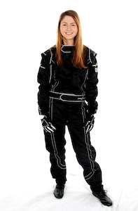 Lightning Race Gear: Race Suit 2 layer - SFI 3.2(A) Level 5 - Black