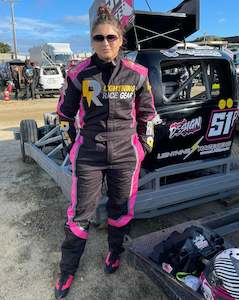 Lightning Race Gear: Fully Customize size  and Style - Option 3 - Race Suit 2 layer SFI 3.2/5 (LRGC3)