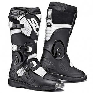 Sidi: SIDI FLAME YOUTH MX - BLACK / WHITE  BOOTS