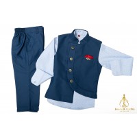 Dark Mehndi Shade Designer Kurta set