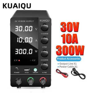 Products: 30V 10A 300W Adjustable DC Power Supply Get Yours