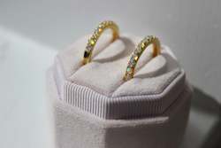 Last Ones Left Sale: Ophelia - 14K Yellow gold vermeil